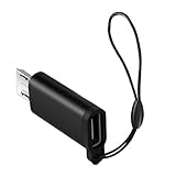 Type C Female to Micro USB Male Converter Connector for Charging & Data Sync