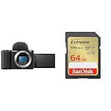 SONY(ソニー) Vlog用カメラ レンズ交換式VLOGCAM APS-C ミラーレス一眼カメラ ZV-E10M2 ボディ(レンズなし) ウィンドスクリーン付属 ブラック ZV-E10M2 BQ + 【 サンディスク 正規品 】 SanDisk SDカード 64GB SDXC Class10 UHS-I U3 V30Extreme SDSDXV2-064G-GHJIN 新パッケージ