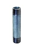 Everflow Supplies npgl1212 12 "ロング亜鉛メッキスチールニップルパイプ継手1 / 2 "呼びサイズ直径