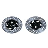 ブレーキディスク 34mm (ホイルアダプター付) BK:タミヤTT-01/01E用 3716U-BK