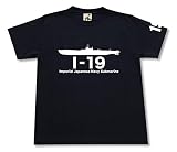 [ギガント] GIGANT 日本海軍 潜水艦 伊19 半袖 Tシャツ ブラックXL