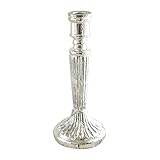 COVENT GARDEN シルバーガラス・キャンドルスタンド AN-26