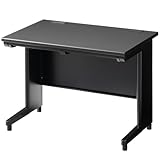 オフィスコム 法人様向け スチールデスク ブラック EX 平机 引き出し 幅1000×奥行700×高さ720mm ブラック OC-SD107HBEX-BK