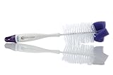 Bbox 2イン1ボトルブラシとTeat Cleaner パープル