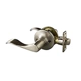 Design House 727941 Stratford 6-Way Latch Passage Door Knob, Satin Nickel by Design House