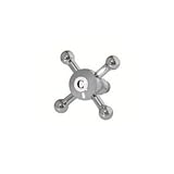 Franke CHFH180 Cross Handle for Farmhouse Faucets, Satin Nickel [並行輸入品]