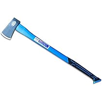 材割り用採集斧　両手斧　ロング　ブルー 材割り用採集斧 両手斧 ロング ブルー 材割り用採集斧 両手斧