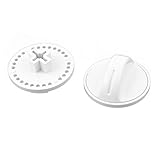 2個ホワイトコントロールロータリーは、洗濯機のタイマーノブを回し