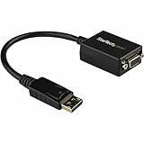 StarTech.com DisplayPort - VGA変換アダプタ/1080p/DP&DP++ソース - VGA アクティブコンバータ/抜け防止機構付きディスプレイポートコネクタ DP2VGA2