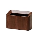 ideaco(イデアコ) ゴミ箱 小型 ローズウッド 木目 1.7L TUBELOR Cotton Trash (チューブラー コットントラッシュ)