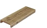 WOODPRO つっぱり棒用 古材棚板 カバー 幅59cm 奥行20cm 高さ5cm 無塗装 足場板 トイレ 洗面所 玄関 収納 賃貸 つっぱり棚 受注生産