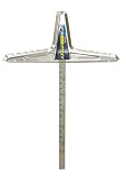 シンワ測定 丸ノコガイド定規 Tスライド ベーシック 併用目盛 15cm 73591