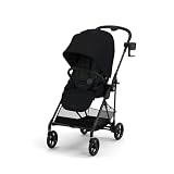 cybex [ サイベックス ]【カップホルダーセット】MELIO CARBON [ メリオ カーボン (2024) ] マジックブラック + カップホルダー