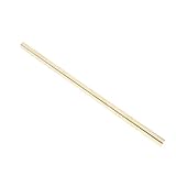 Baosity 丸棒　真鍮製　回転加工　機械工　モデルエンジニア　25ｃｍ　全8サイズ - 10mm