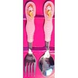 Disney Princess Flatware Set Spoon & Fork by ZAK [並行輸入品]
