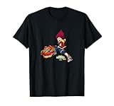 ベイブレードバースト スパーキング　朝日ヒュウガ＆スーパーハイペリオン Tシャツ