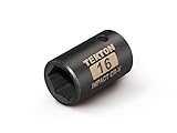 TEKTON 47771 1/2-Inch Drive by 16mm Shallow Impact Socket, Cr-V, 6-Point [並行輸入品]