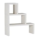 arne ディスプレイラック 書棚 パズルラック デスク テレビ台 ZERO CORE 日本製 ホワイトウッド