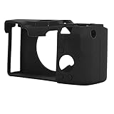 Vbestlife A7Cシリコンカメラケース 用 A7C用 カメラハウジングケースソフトシリコンスキンハウジング保護カバー デジタルカメラ保護ハウジング(ブラック)