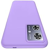 Moto G64 5G 用 ケース Moto G64y 5G 用 ケース シリコン質感 TPU モトローラ モト G64 5G スマホケース 耐衝撃 衝撃吸収 柔軟性 米軍MIL規格 ストラップホール付き 薄型 軽量 擦り傷防止 カメラ保護 スリム 人気 携帯カバー 紫 R104-PYMS-G64-XCZ