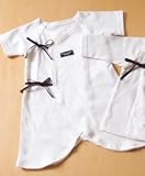 StudioPOPPOオーガニックコットン コンビ肌着(ブラウン)