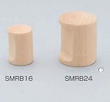 白木丸棒つまみ SMRB20