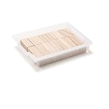 Erziドイツ木製おもちゃビルディングブロックボックス1、44.5 X 33.5 X 11 CM