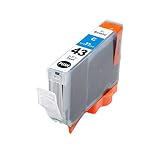 BCI-43C 単品 シアン CANON キャノン BCI-43 BCI43 BCI 43 互換インク ICチップ付 残量表示機能付 PIXUS Pro-100/100S 【365日保証】サービス