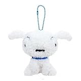 【クレヨンしんちゃん】ぬいぐるみマスコット／ボールチェーン付（シロ）