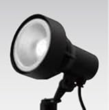 タカショー　シンプルLEDスポットライト 3型 中角（LED色：電球色）HFE-D13K 100V用　【エクステリア照明 ライト】 ブラック