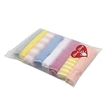 Nothing but Quality 8 Pcs (Random Color) Soft Newborn Children Cotton Baby Bath Towels Bathrobe Feed