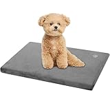 EMPSIGN ペットマット 犬クッション 犬 ベッド 猫 ベッド 小屋・ケージ用 室内用 リバーシブル 夏用・冬用 通年使える 四季 暑さ対策・寒さ対策 通気性いい 丁度いい厚さ 超小型犬 小型犬 オールシーズン 取り外せるカバー 防水 撥水 洗える 老犬 子犬 介護用 小動物用 型崩れしない 超小型犬 小型犬 S