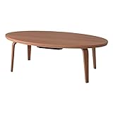 SEMI-AZ こたつテーブル 単品 オーバル 120×60 (ブラウン) AZ-KT-114