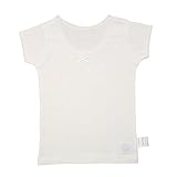 MIKIHOUSE(ミキハウス)半袖白Ｔシャツ（女の子用）（80cm-130cm）肌着 １１０cm,白