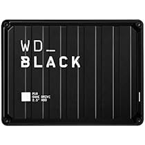 Amazon | WDBA3A0040BBK-JESN WD_Black P10 Game Drive 4TB