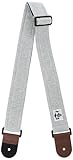 [チャムス] Guitar Strap Sweat Nylon･H-Gray/Basic NV