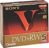 5DPW120G DVD+RW 1-4倍速 スタンダード 5枚組