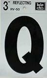 hy-ko rv-50 / Q 3 "ブラックビニールself-start反射手紙Q