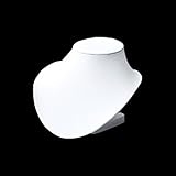 合皮ネックレススタンド 小 ホワイト