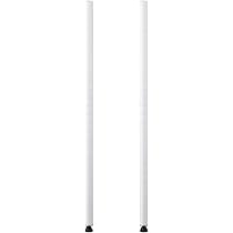 Amazon｜エレクター ベーシックシリーズ ポール 1900mm ホワイト (2本