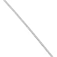 [トマトサラダ] Ｋ18ＷＧ 18金ホワイトゴールド 喜平チェーン 45cm 1.0ｍｍ