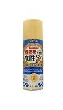 サンデーペイント 水性ラッカースプレーMAX 400mL コーラルイエロー