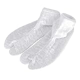 レース足袋 ストレッチレース足袋 靴下のように楽に着脱できるレース足袋 S ホワイト 白