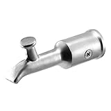 Prime-Line Products H 3662 Transom Window Latch Hook, 3/4-Inch Pole, White Bronze [並行輸入品]