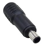 MaxLinker (マックスリンカー) DC端子サイズ変換アダプタ メス側 外径5.5mm 内径2.5mm → オス側 外径6.5mm ピン1.4mm DCアダプタのサイズ変換に 電力24v 5Aまで対応 (5.5φ/2.5φ→6.5φ/1.4φ)