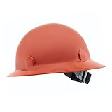 Jackson Safety 20701 Blockhead High Density Polyethylene Hard Hat with 8 Point Ratchet Suspension, O