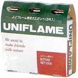 ユニフレーム(UNIFLAME) レギュラーガス(3本) 650028 [HTRC 2.1]