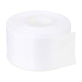 ITIsparkle 両面サテンリボン 幅50mm×22M巻 手芸 服飾 ラッピング ちょう結び リボン #029-ホワイト