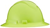 Pyramex Ridgeline Full Brim Hard Hat - HP541 (Hi Vis Lim Green) by Ridgeline