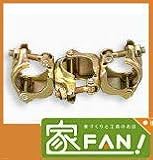 20個入 単管用 三連クランプ 直交 48.6φ用